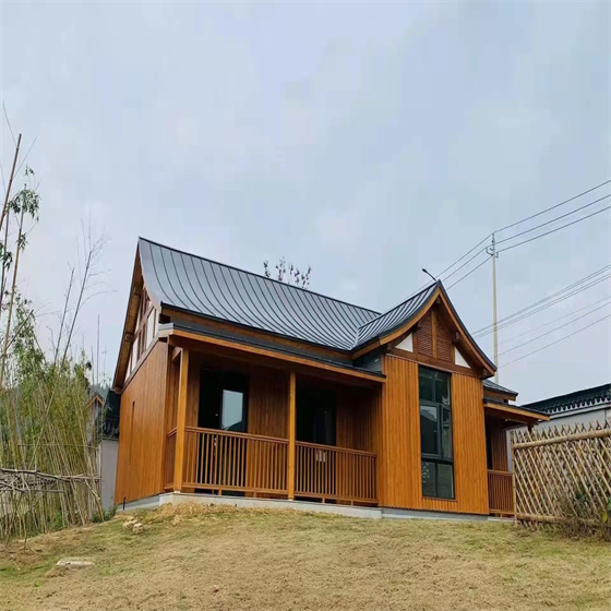 内蒙古景区休闲木屋施工